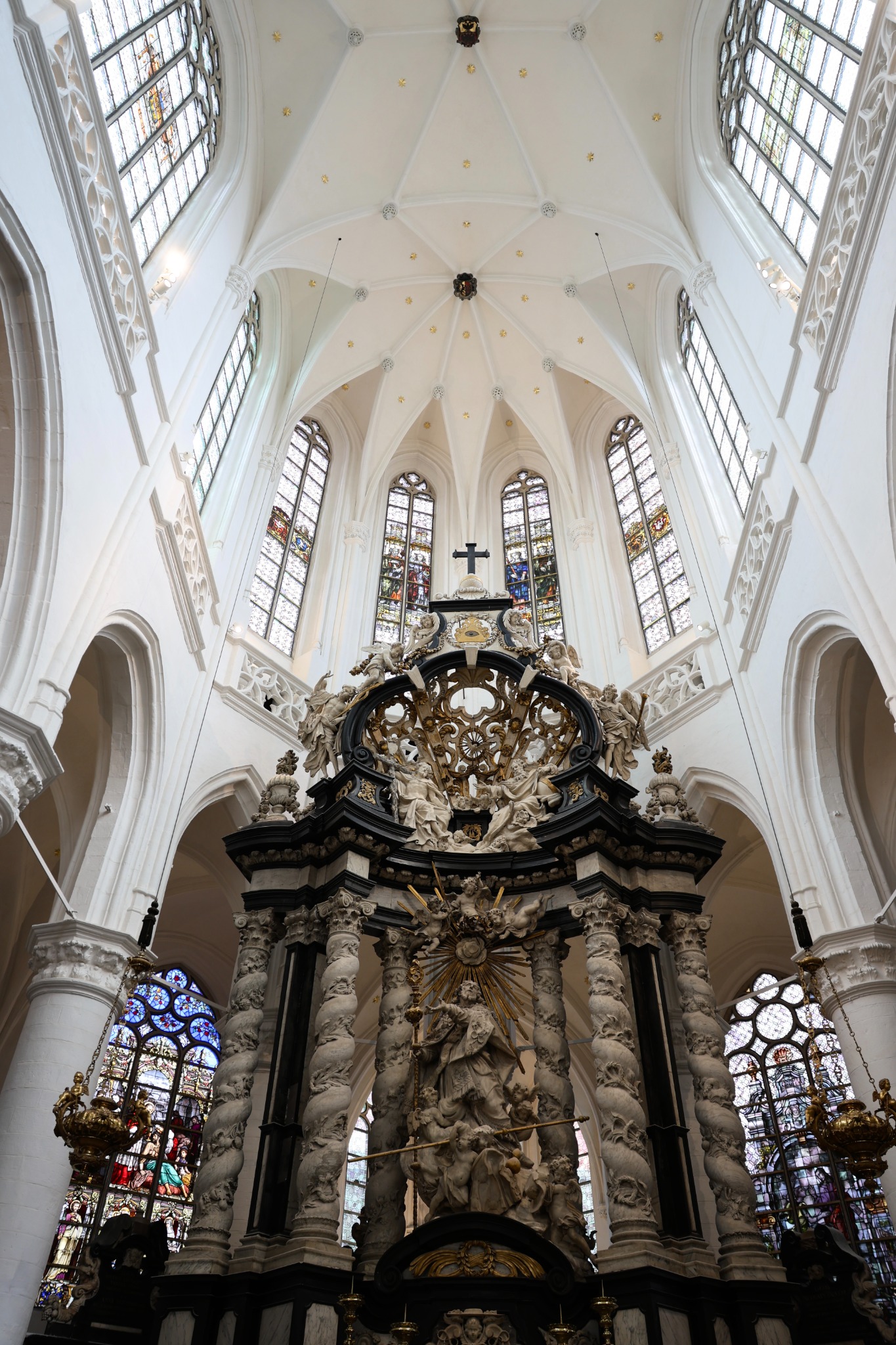 Historic interior of St. Jacob’s Church