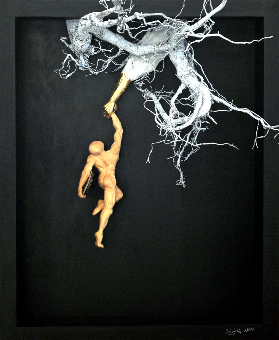 Go With Your Time, Black Box Art work by Joachim Seitfudem