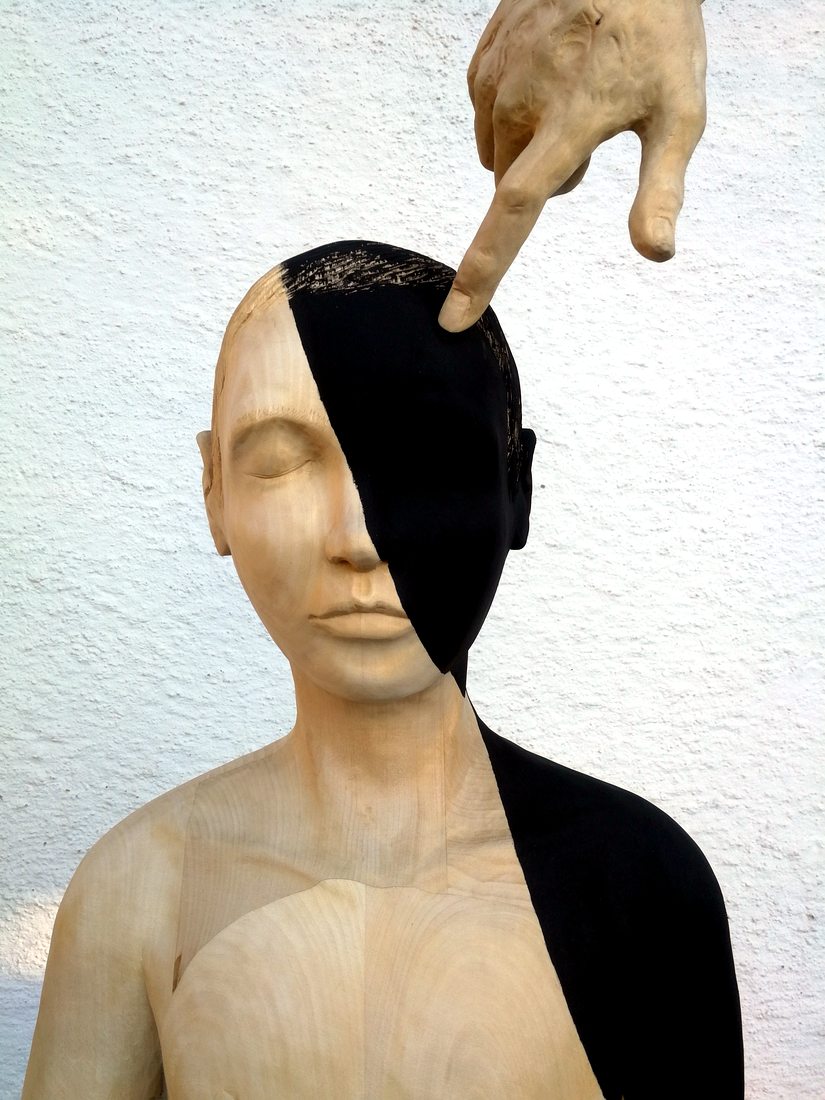 Awakening, Wood work by Joachim Seitfudem