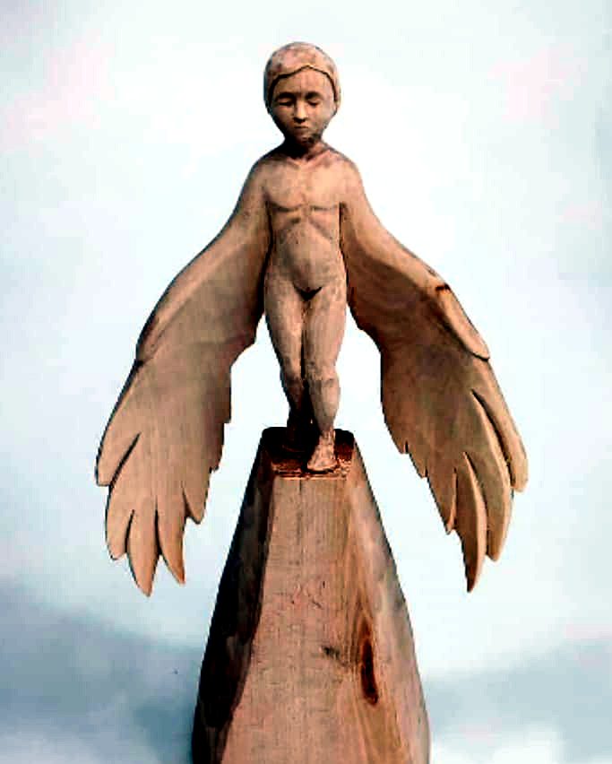 Brave, Wood work by Joachim Seitfudem