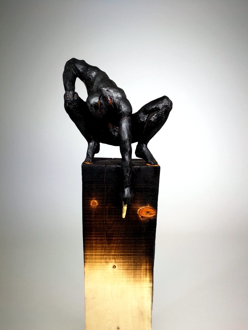 Impeachment, Wood work by Joachim Seitfudem